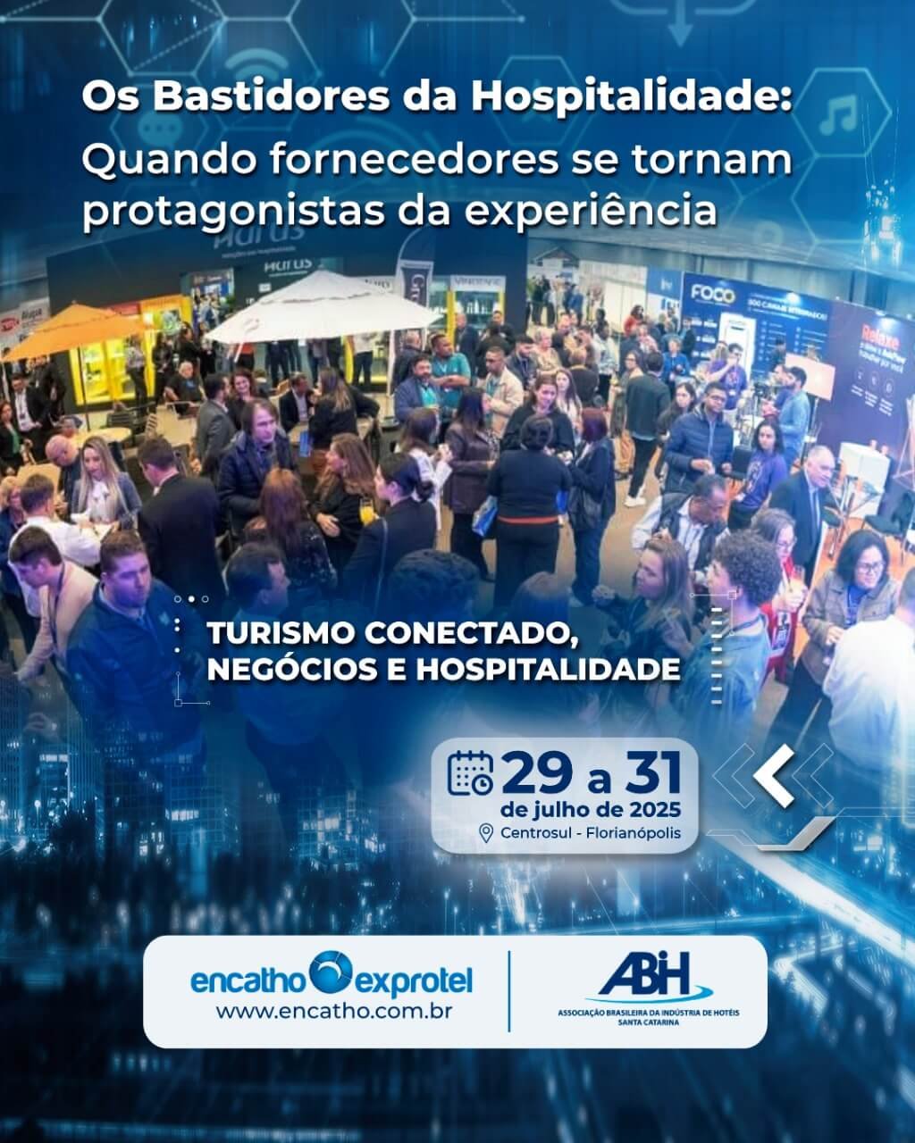os bastidores da hospitalidade
